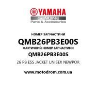 Yamaha OEM QMB26PB3E00S — 26 PB ESS JACKET UNISEX NEWPOR