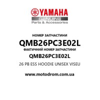 Yamaha OEM QMB26PC3E02L — 26 PB ESS HOODIE UNISEX VISEU