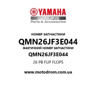 Yamaha OEM QMN26JF3E044 — 26 PB FLIP FLOPS