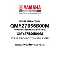 Yamaha OEM QMY27BS6B00M — 27 B2B MECH BODYWARMER MEN