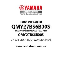 Yamaha OEM QMY27BS6B00S — 27 B2B MECH BODYWARMER MEN
