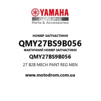 Yamaha OEM QMY27BS9B056 — 27 B2B MECH PANT REG MEN