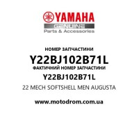 Yamaha OEM Y22BJ102B71L — 22 MECH  SOFTSHELL MEN AUGUSTA