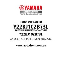 Yamaha OEM Y22BJ102B73L — 22 MECH  SOFTSHELL MEN AUGUSTA