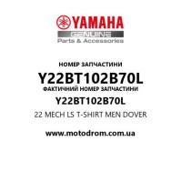 Yamaha OEM Y22BT102B70L — 22 MECH LS T-SHIRT MEN  DOVER