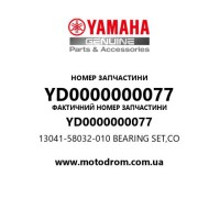 Yamaha OEM YD0000000077 — 13041-58032-010 BEARING SET,CO