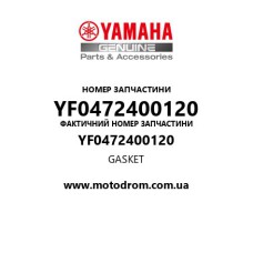 Yamaha OEM YF0472400120 — GASKET