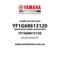 Yamaha OEM YF1G68613120 — VALVE,EXHAUST