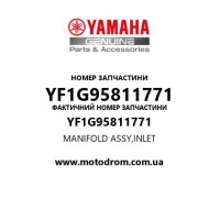 Yamaha OEM YF1G95811771 — MANIFOLD ASSY,INLET
