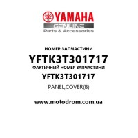 Yamaha OEM YFTK3T301717 — PANEL,COVER(B)