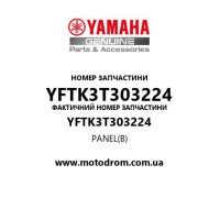 Yamaha OEM YFTK3T303224 — PANEL(B)