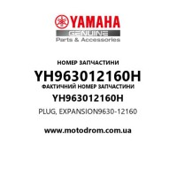 Yamaha OEM YH963012160H — PLUG, EXPANSION9630-12160
