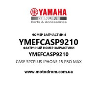 Yamaha OEM YMEFCASP9210 — CASE SPCPLUS IPHONE 15 PRO MAX