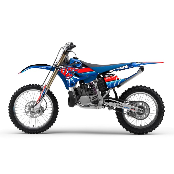 набір наліпок YZ250