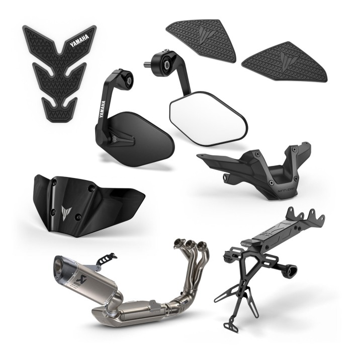 MT-09 комплект Sport Pack Pro титанова