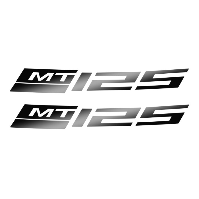 MT-125 Reflective обод Sticker (задній)