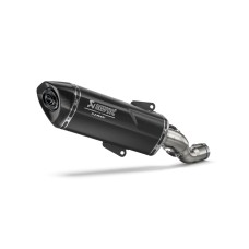 Чорний глушник NMAX 125 Akrapovič із кріпленням Slip-on