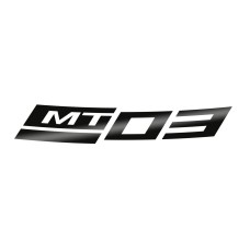 MT-03 Reflective обод Sticker (передній)