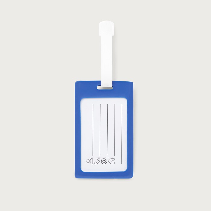 Бірка для багажу Paddock Blue
