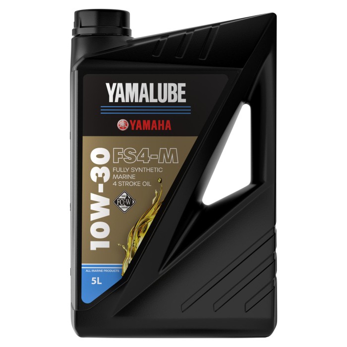 YAMALUBE FS4-M 10W-30 Fc-W синтетична моторна олива для морської техніки — 60L
