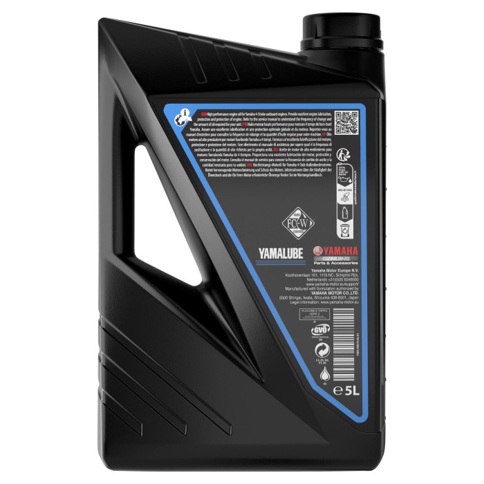 YAMALUBE FS4-M 10W-30 Fc-W синтетична моторна олива для морської техніки — 60L