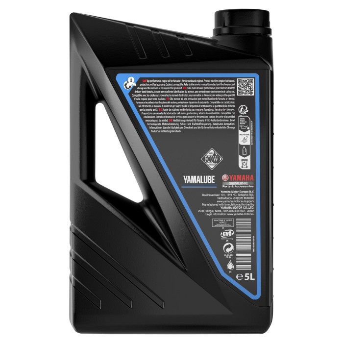 YAMALUBE FS4-M 5W-30 FC-W синтетична моторна олива для морської техніки — 4L