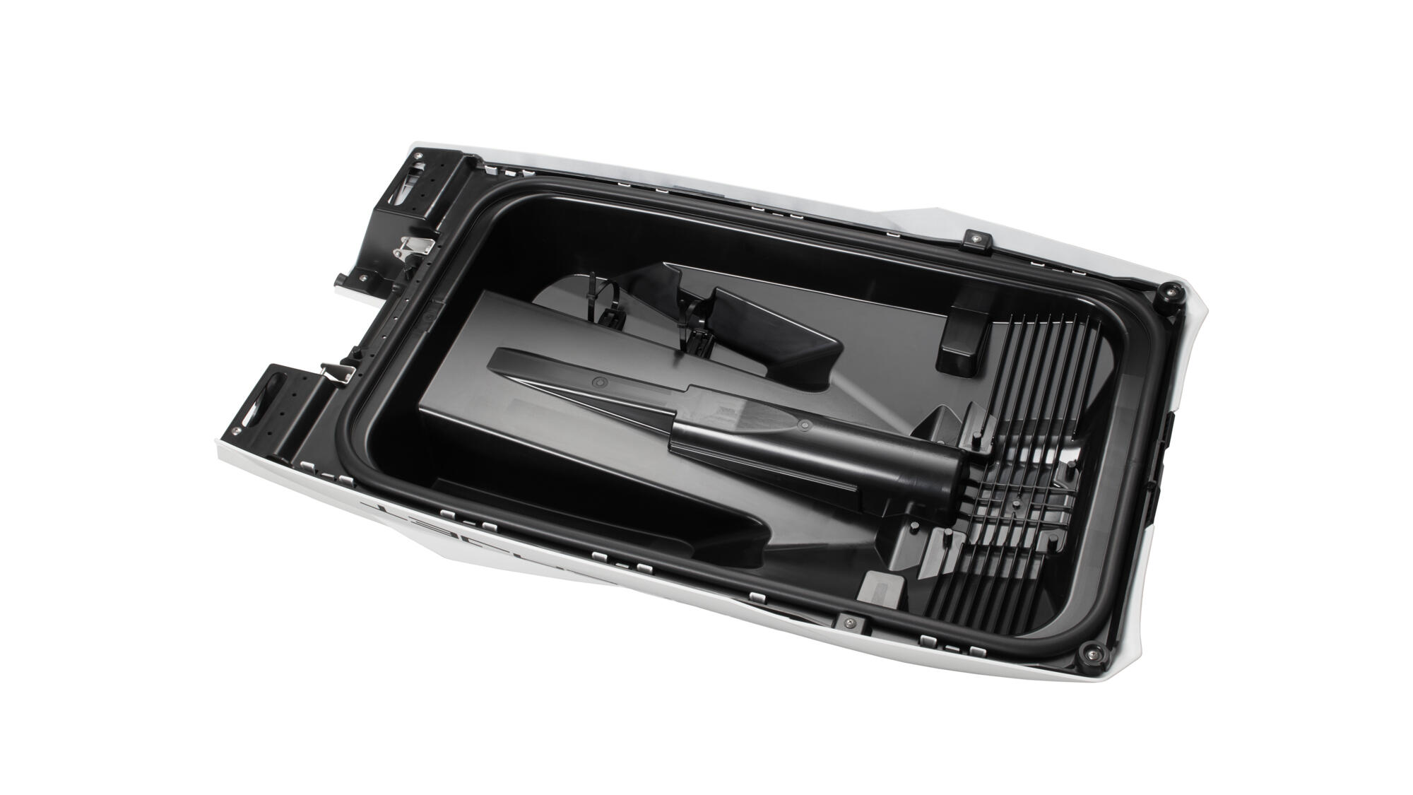 Race-designed top-loader intake grate